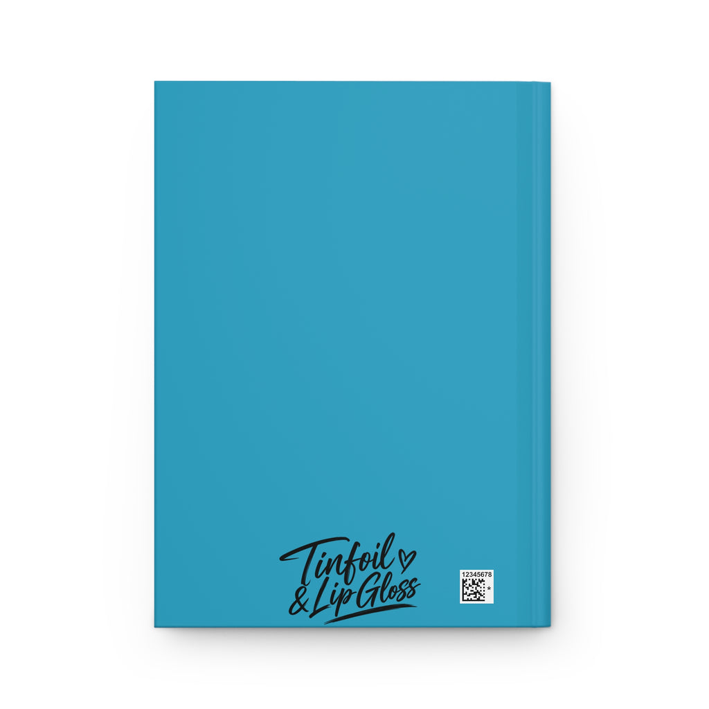 Pretty Girls Take Notes -Turquoise Hardcover Journal Matte
