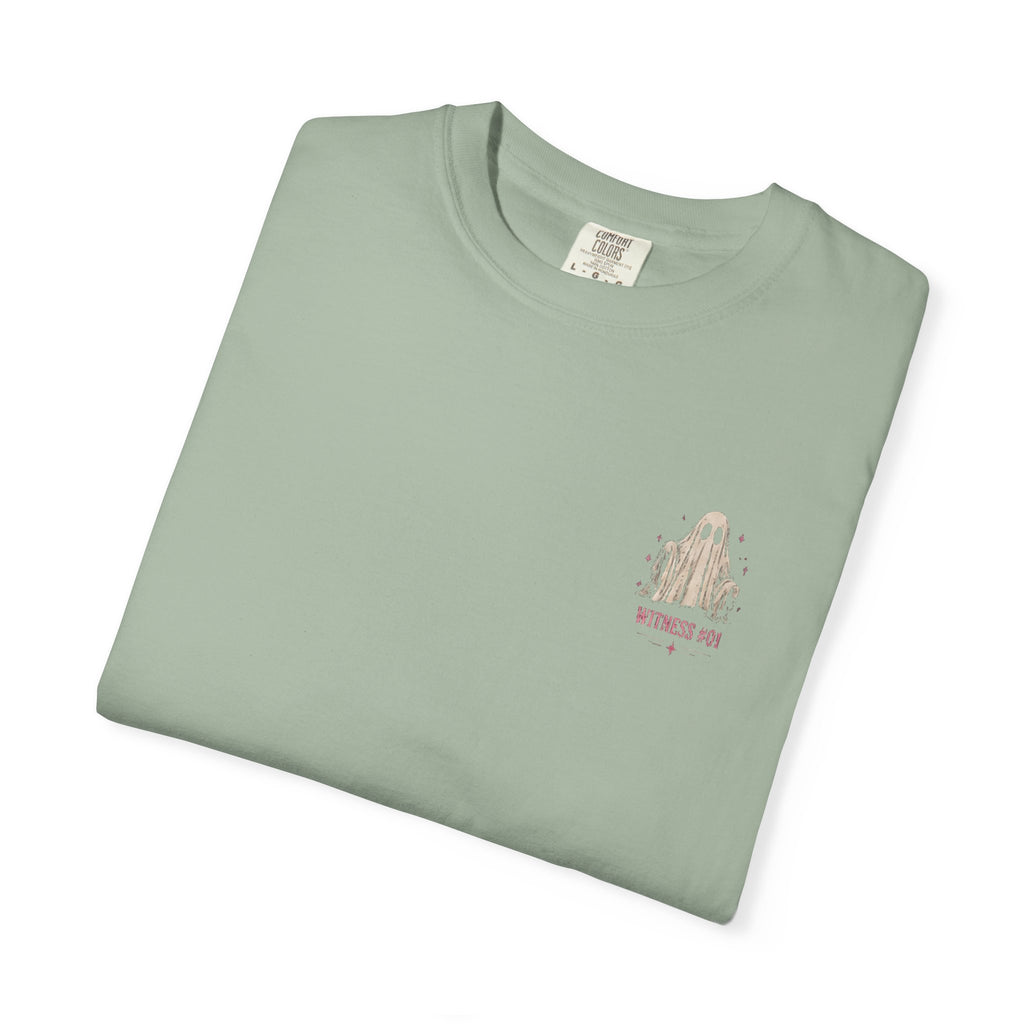 Normal people see ghosts ..Unisex Garment-Dyed T-shirt