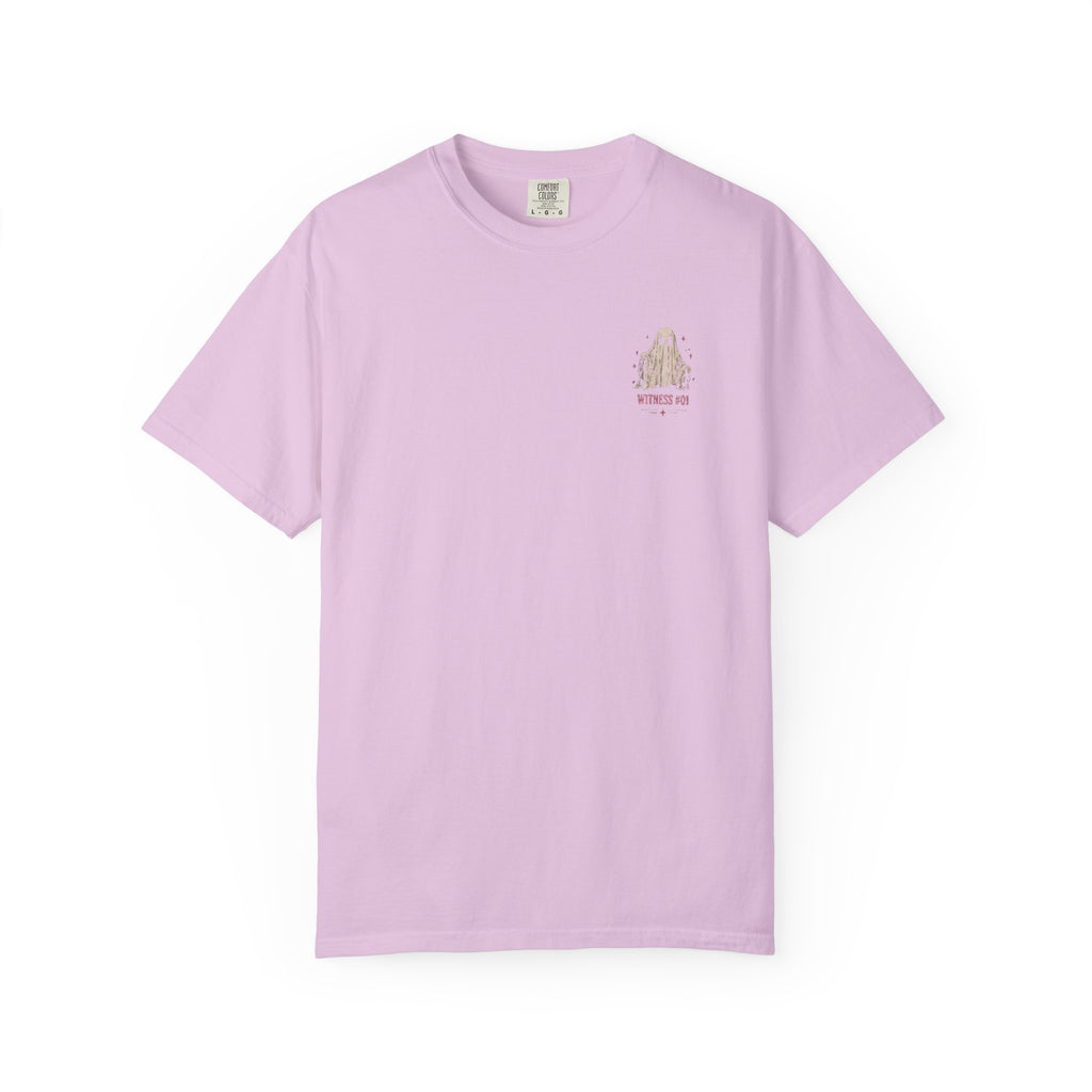 Normal people see ghosts ..Unisex Garment-Dyed T-shirt