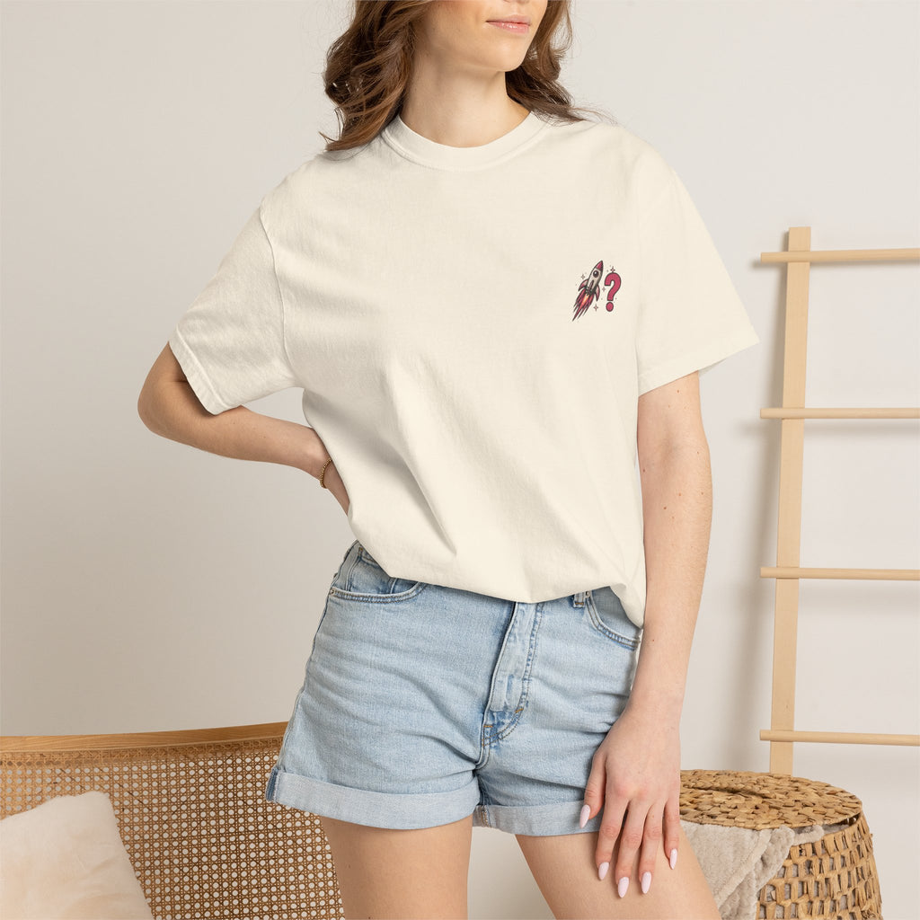 NASA never a straight answer Unisex Garment-Dyed T-shirt