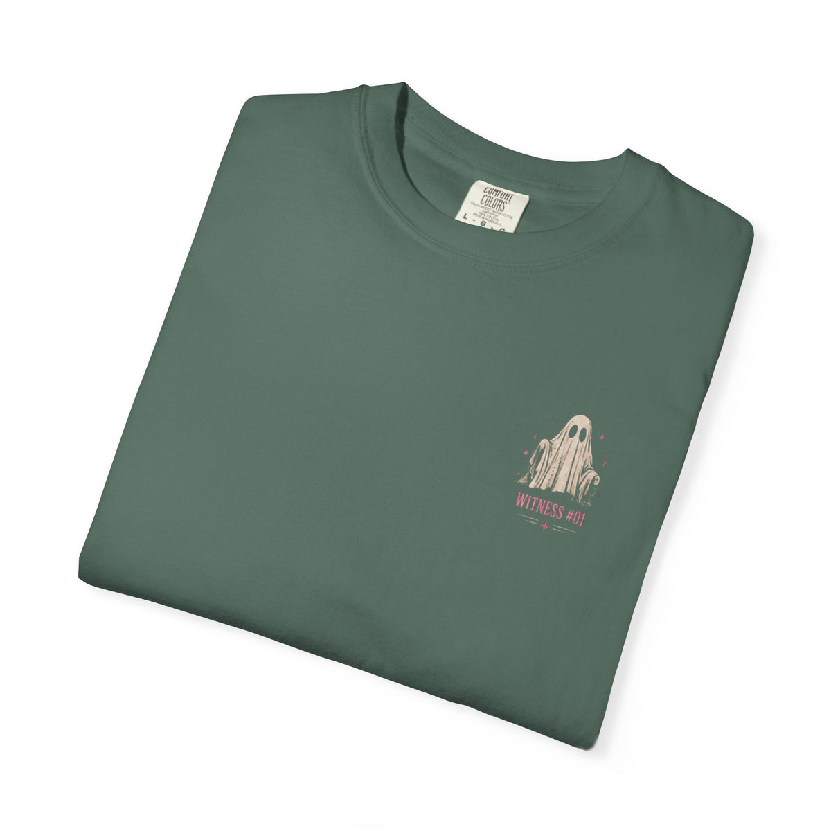 Normal people see ghosts ..Unisex Garment-Dyed T-shirt