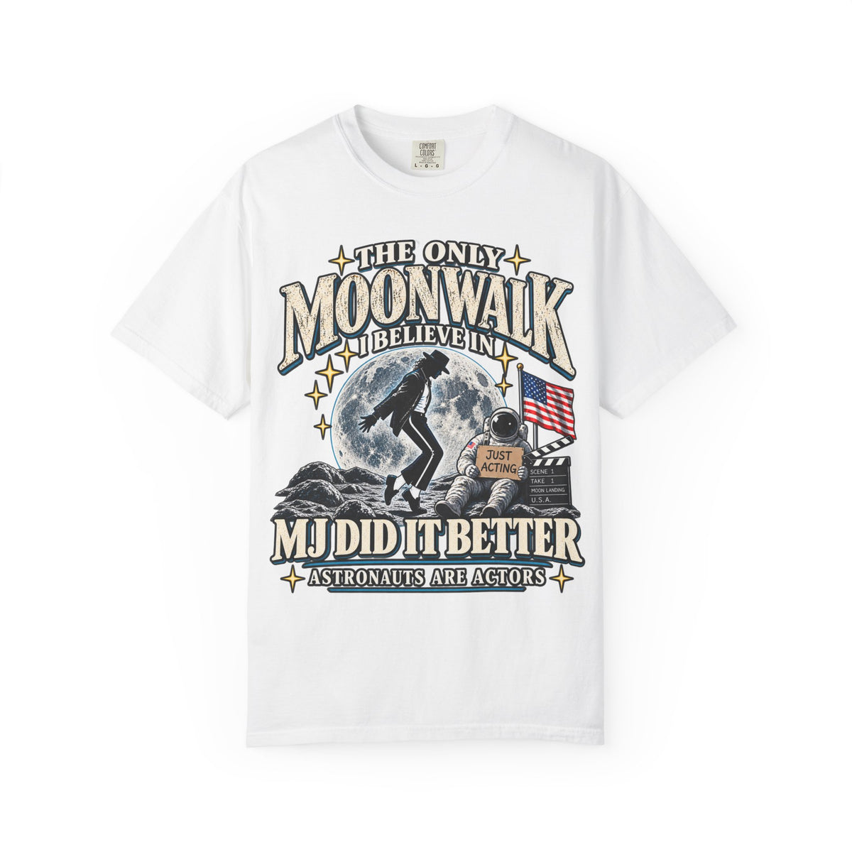 MJ Did It Better – Moonwalk Garment-Dyed Tee