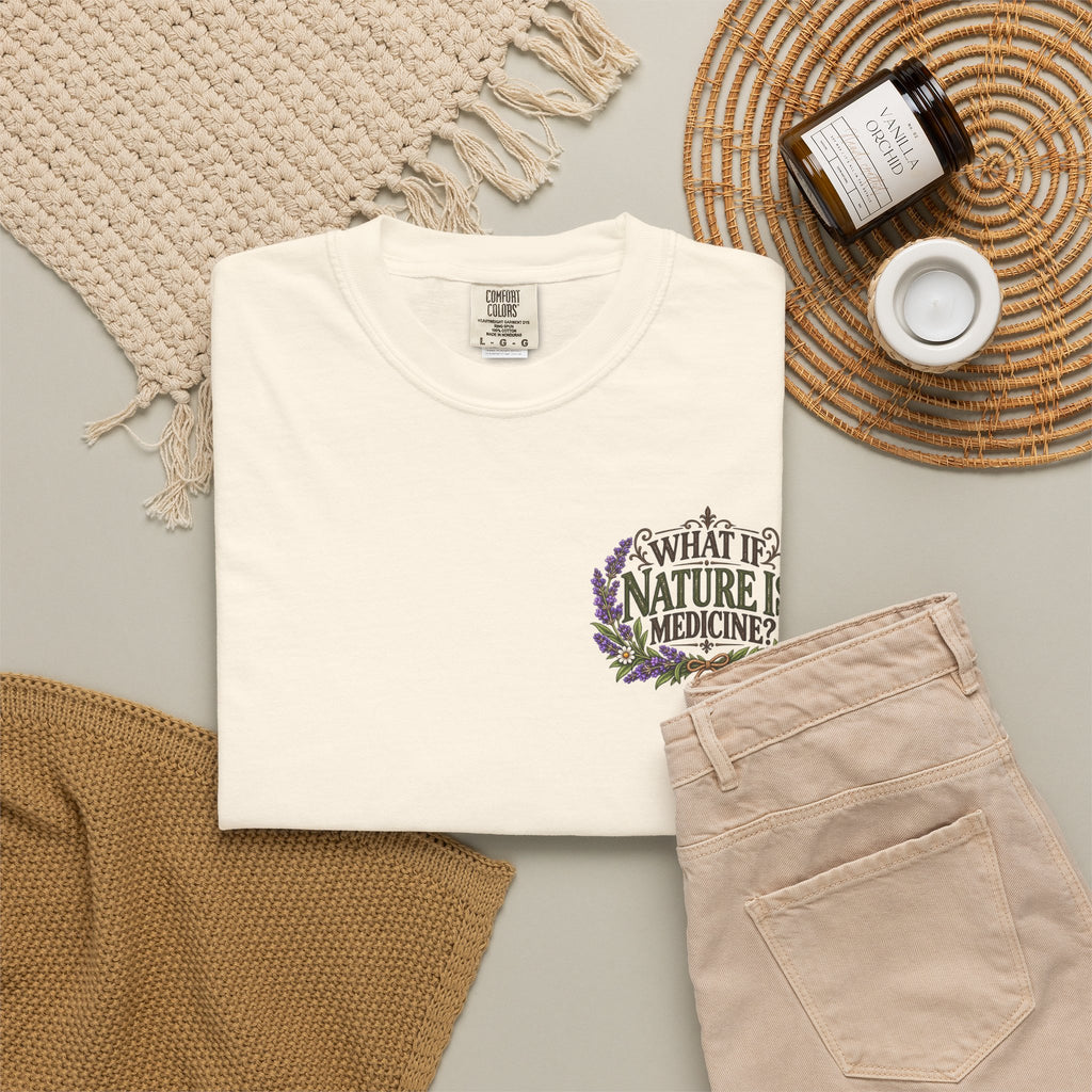 What If Nature Is Medicine? Garment-Dyed Tee