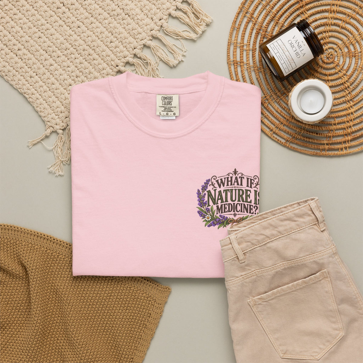 What If Nature Is Medicine? Garment-Dyed Tee