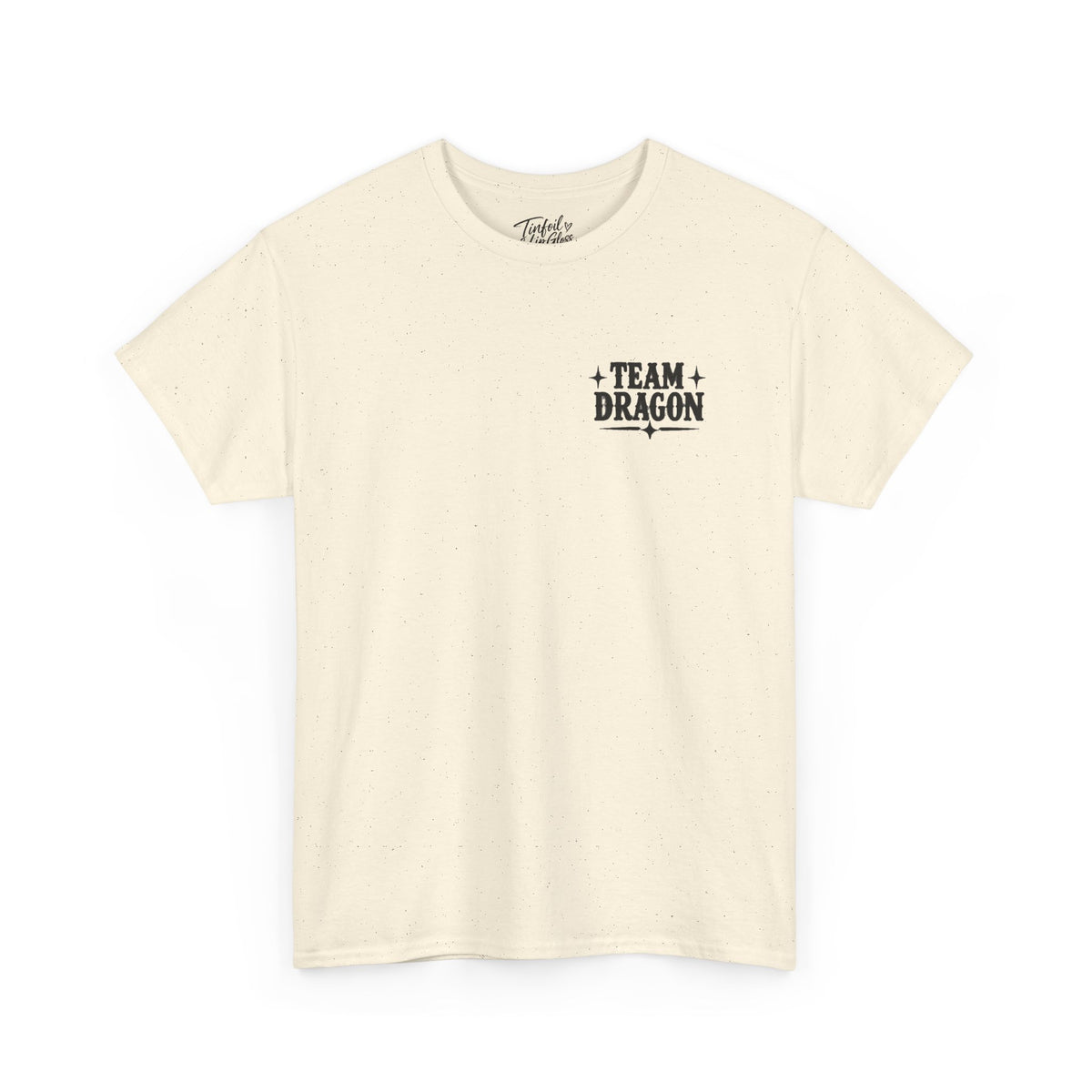 Team T-Rex vs Dragon Unisex Heavy Cotton Tee