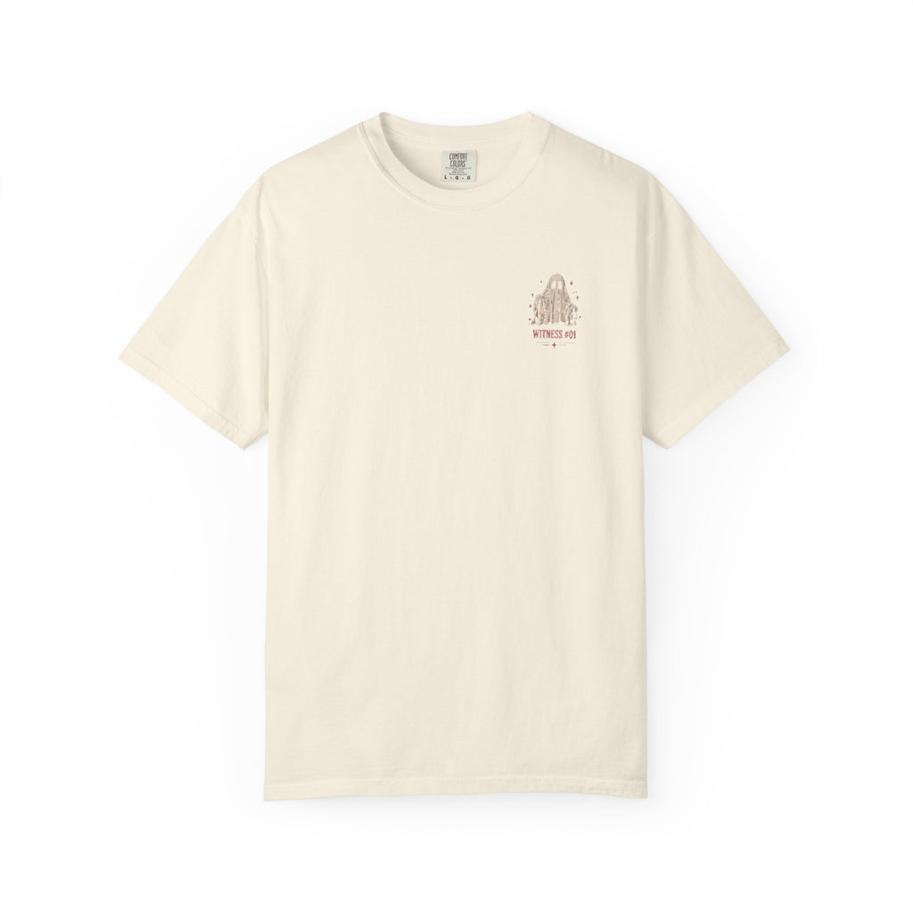 Normal people see ghosts ..Unisex Garment-Dyed T-shirt