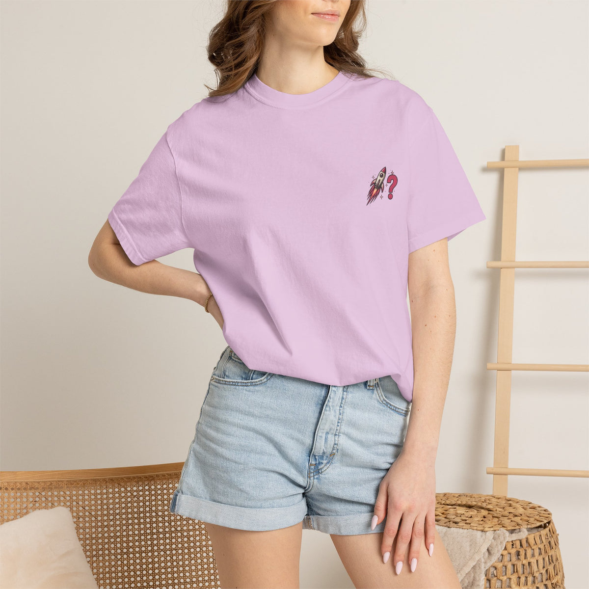 NASA never a straight answer Unisex Garment-Dyed T-shirt