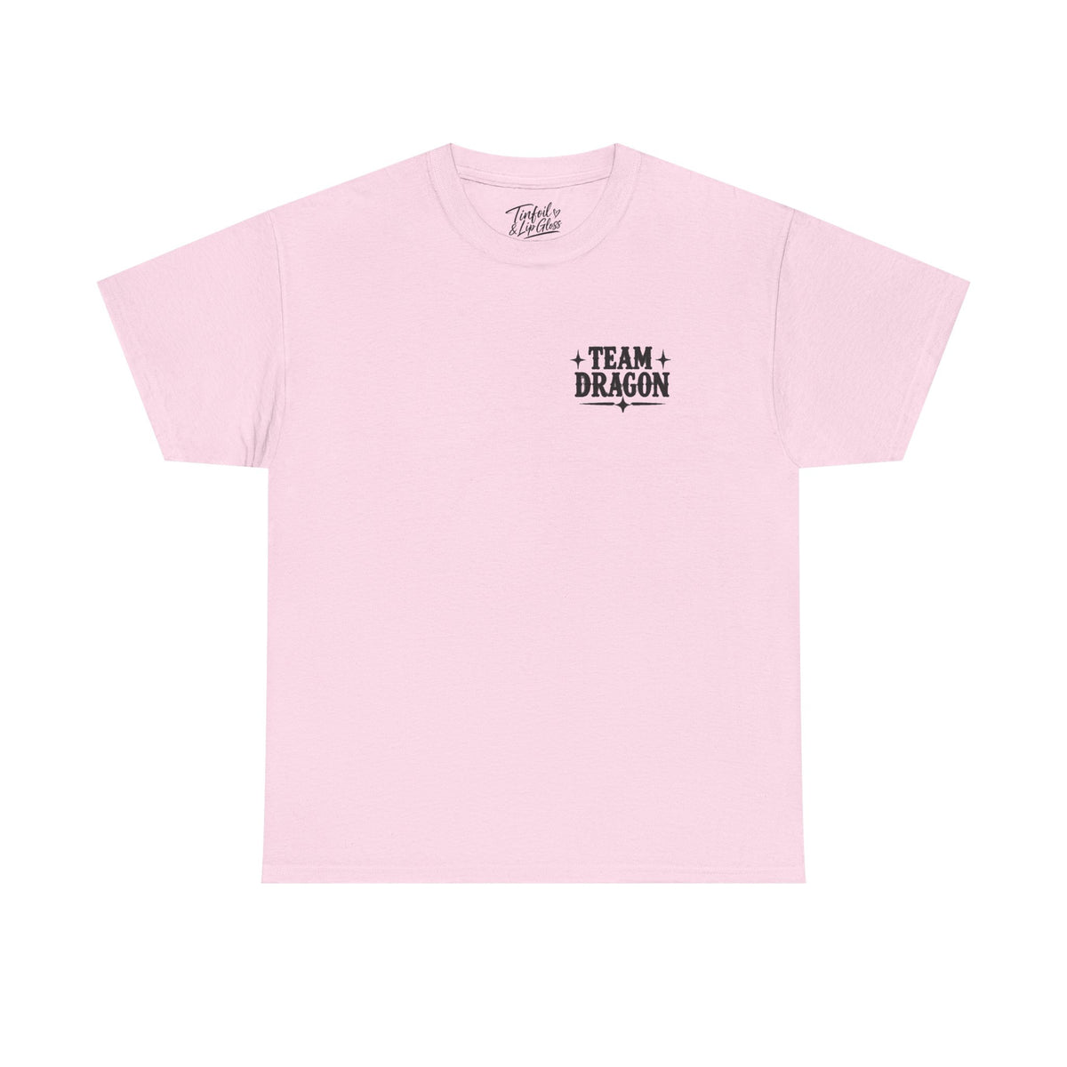 Team T-Rex vs Dragon Unisex Heavy Cotton Tee
