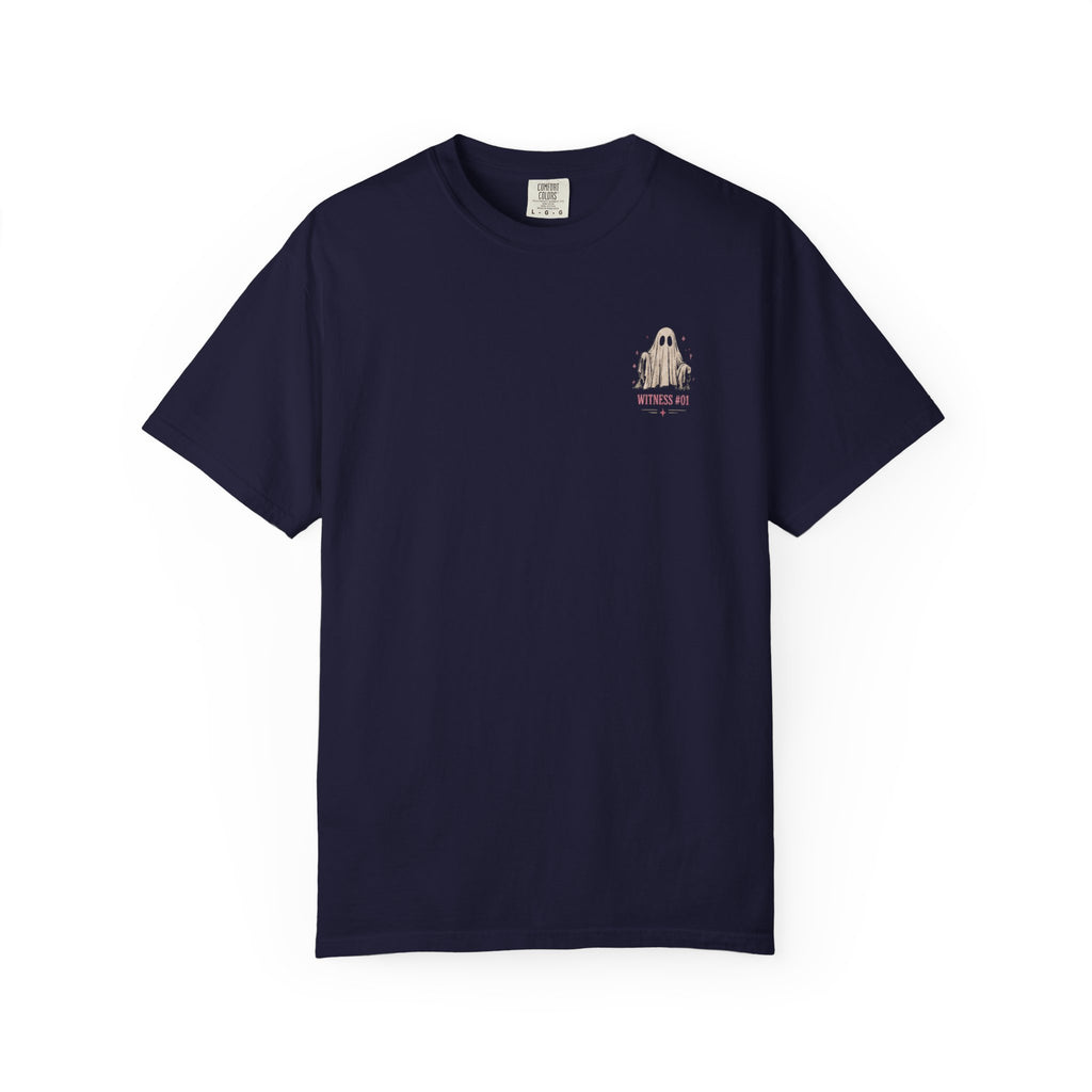 Normal people see ghosts ..Unisex Garment-Dyed T-shirt