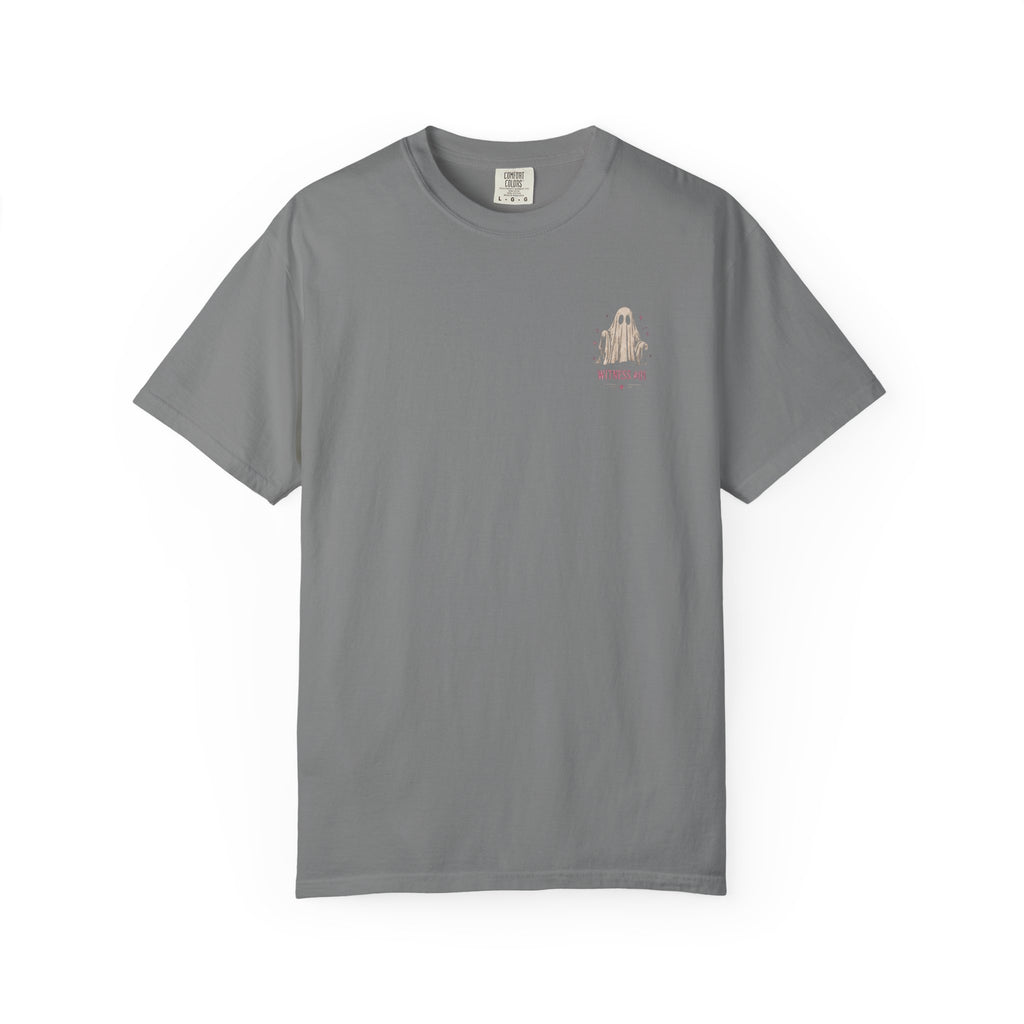 Normal people see ghosts ..Unisex Garment-Dyed T-shirt