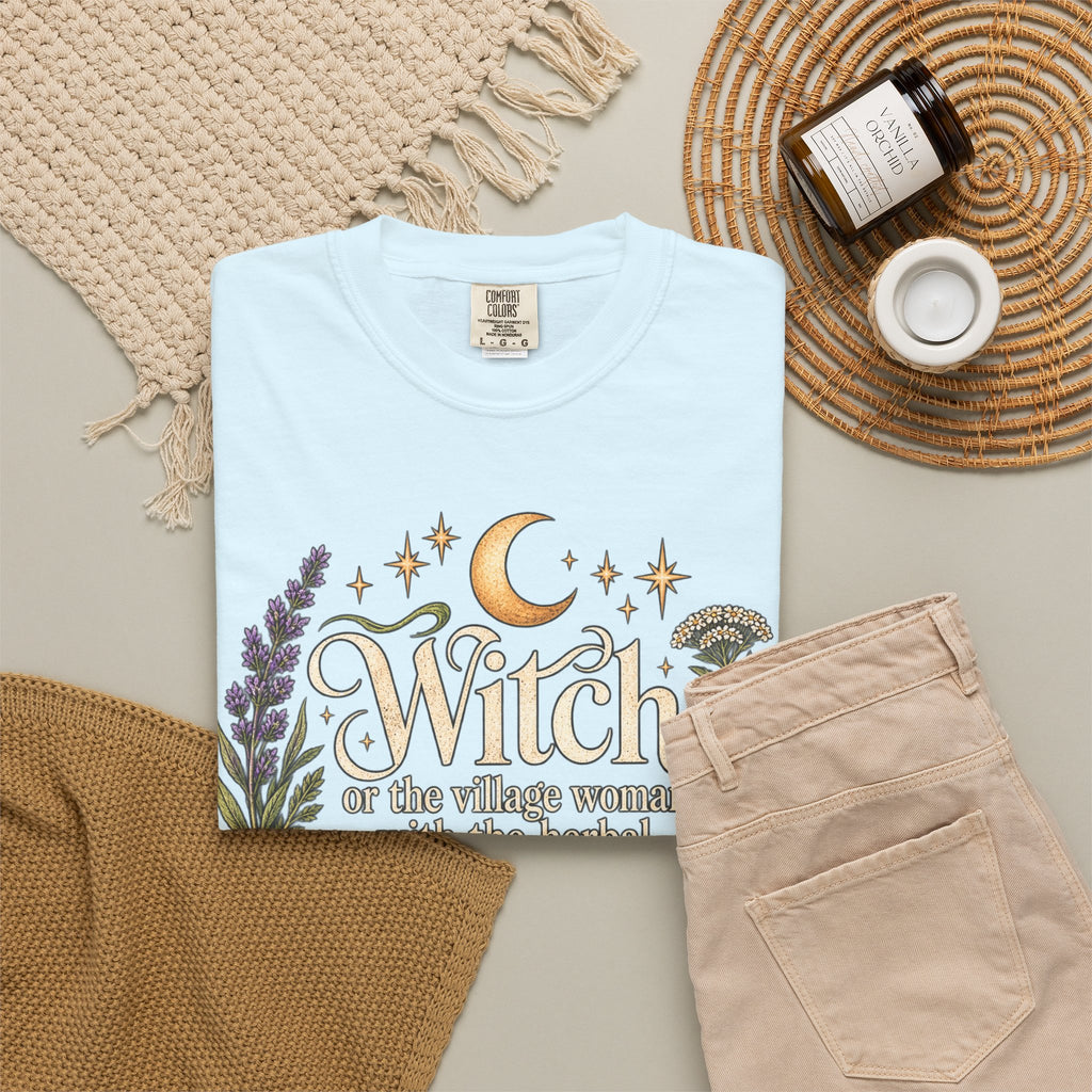 Witch or Village Healer? Garment-Dyed Tee 🌿🌙