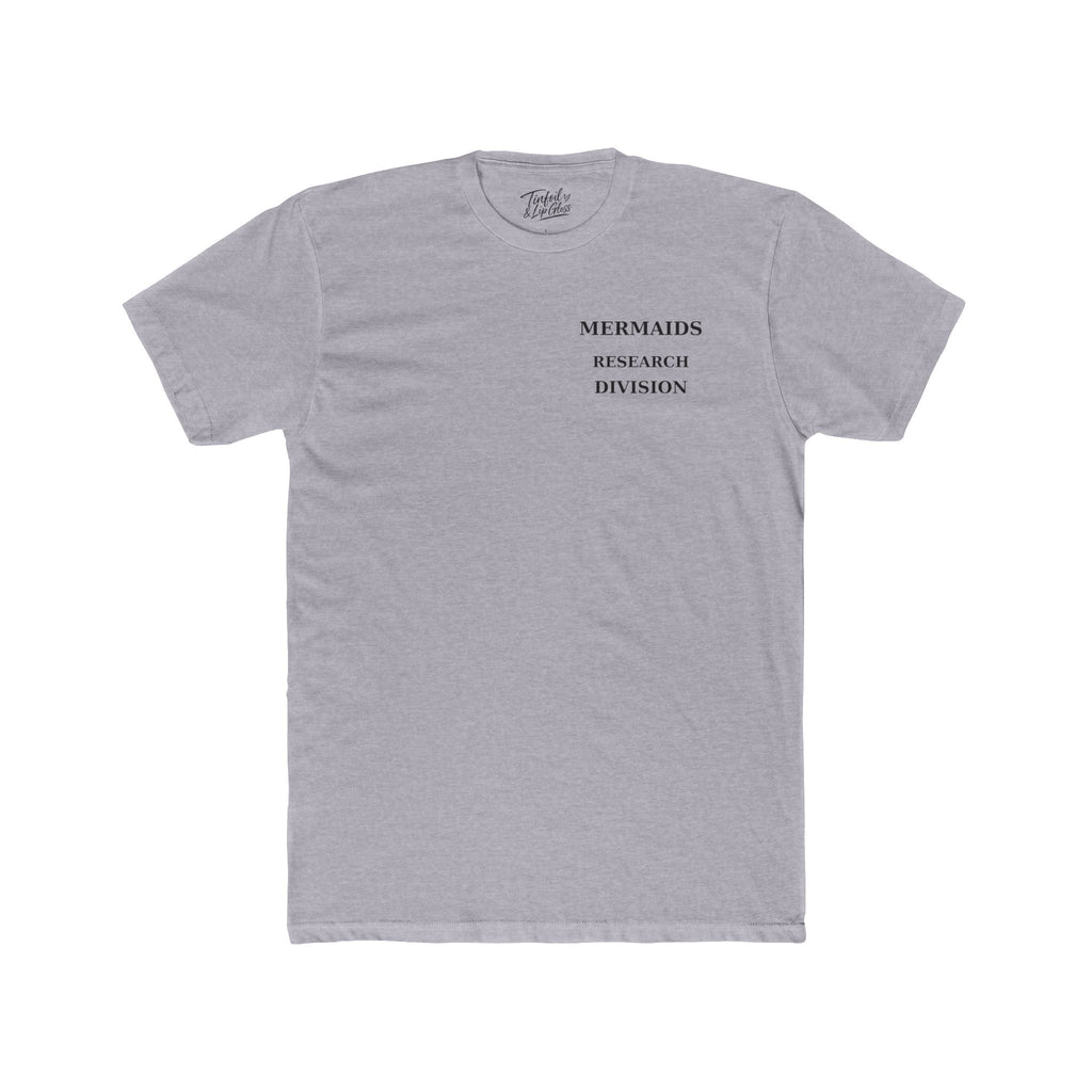 Mermaid /The Ocean is Hiding Something Unisex Cotton Crew Tee