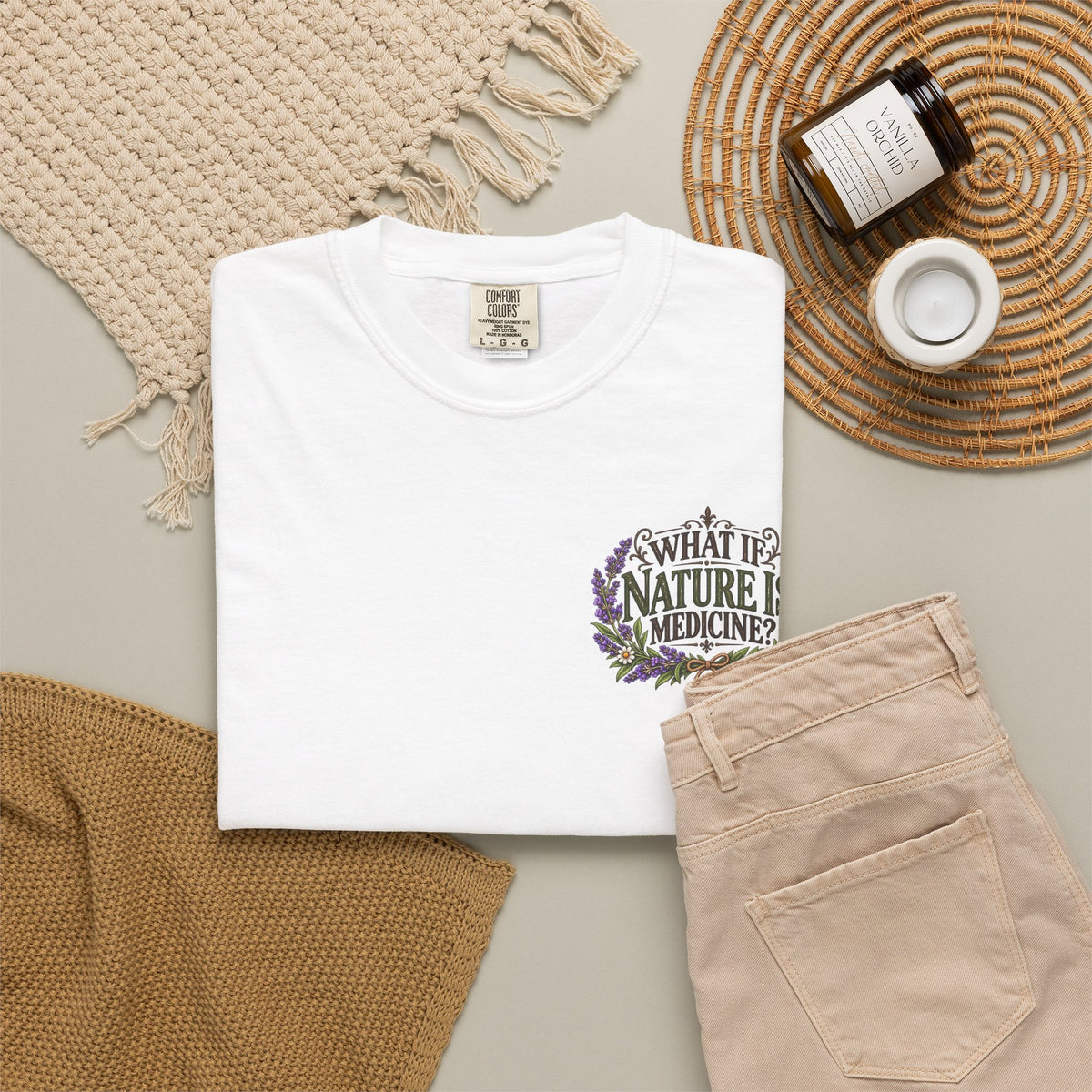 What If Nature Is Medicine? Garment-Dyed Tee