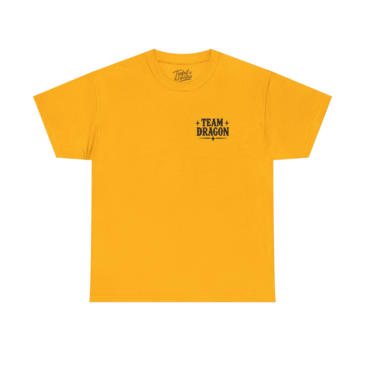 Team T-Rex vs Dragon Unisex Heavy Cotton Tee