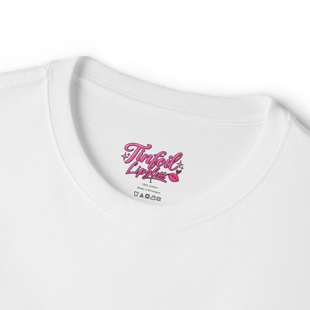 Never A Straight Answer front Unisex Oversized Boxy Tee
