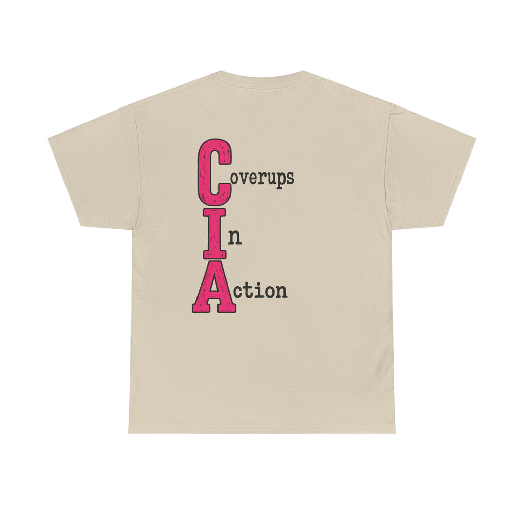 Coverups in action Unisex Heavy Cotton Tee