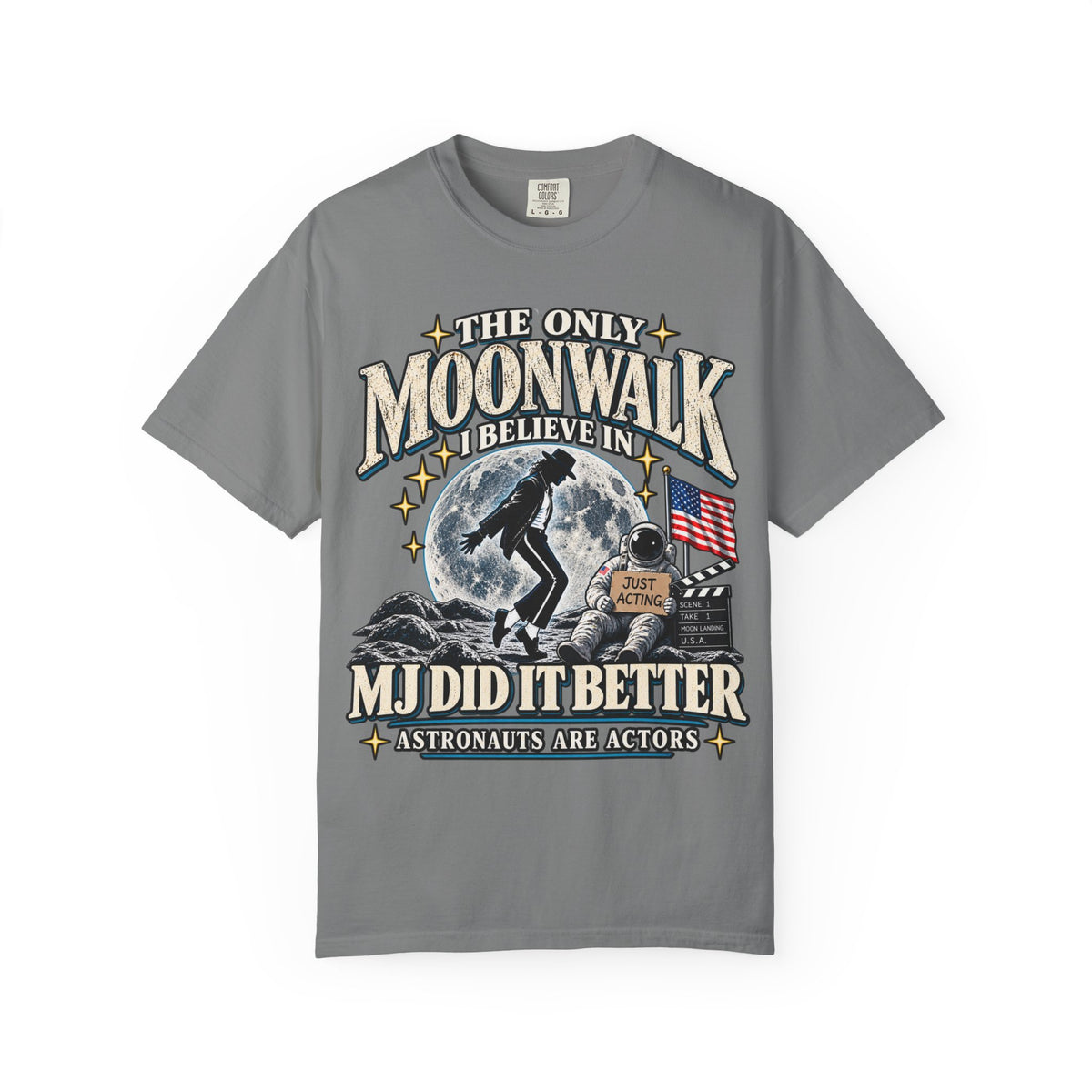 MJ Did It Better – Moonwalk Garment-Dyed Tee