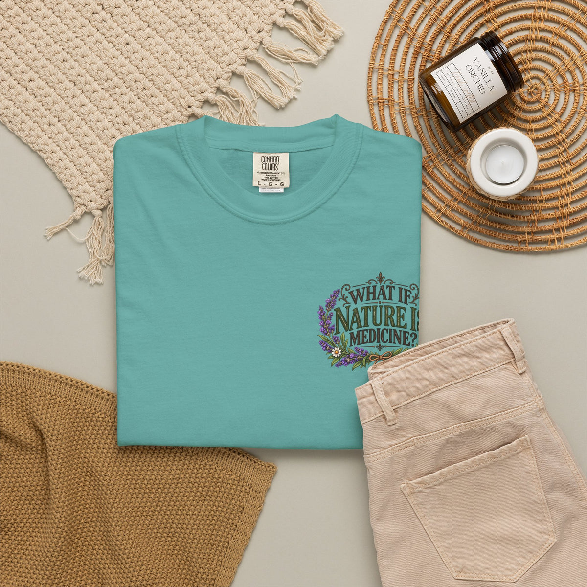 What If Nature Is Medicine? Garment-Dyed Tee
