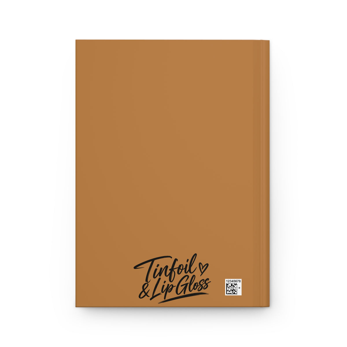 Pretty Girls Take Notes -Light Brown Hardcover Journal Matte