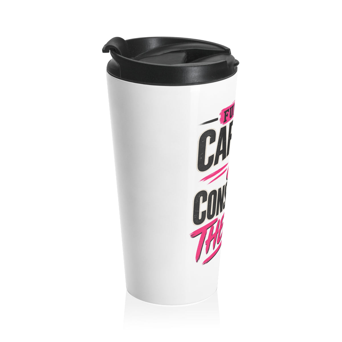 Conspiracy Stainless Steel Travel Mug