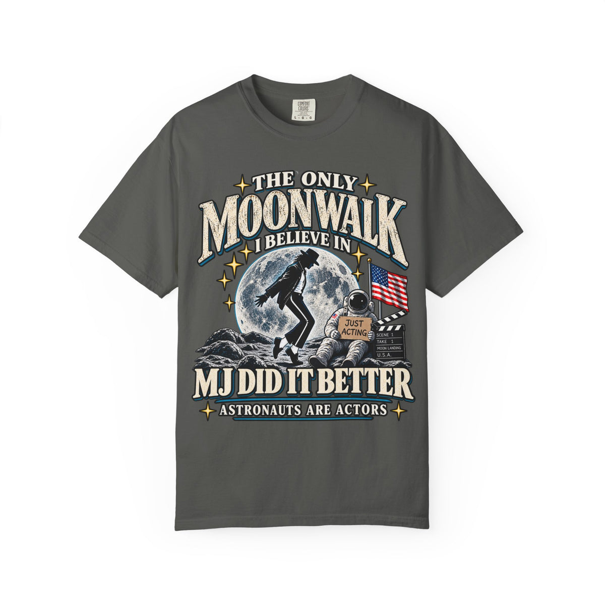 MJ Did It Better – Moonwalk Garment-Dyed Tee