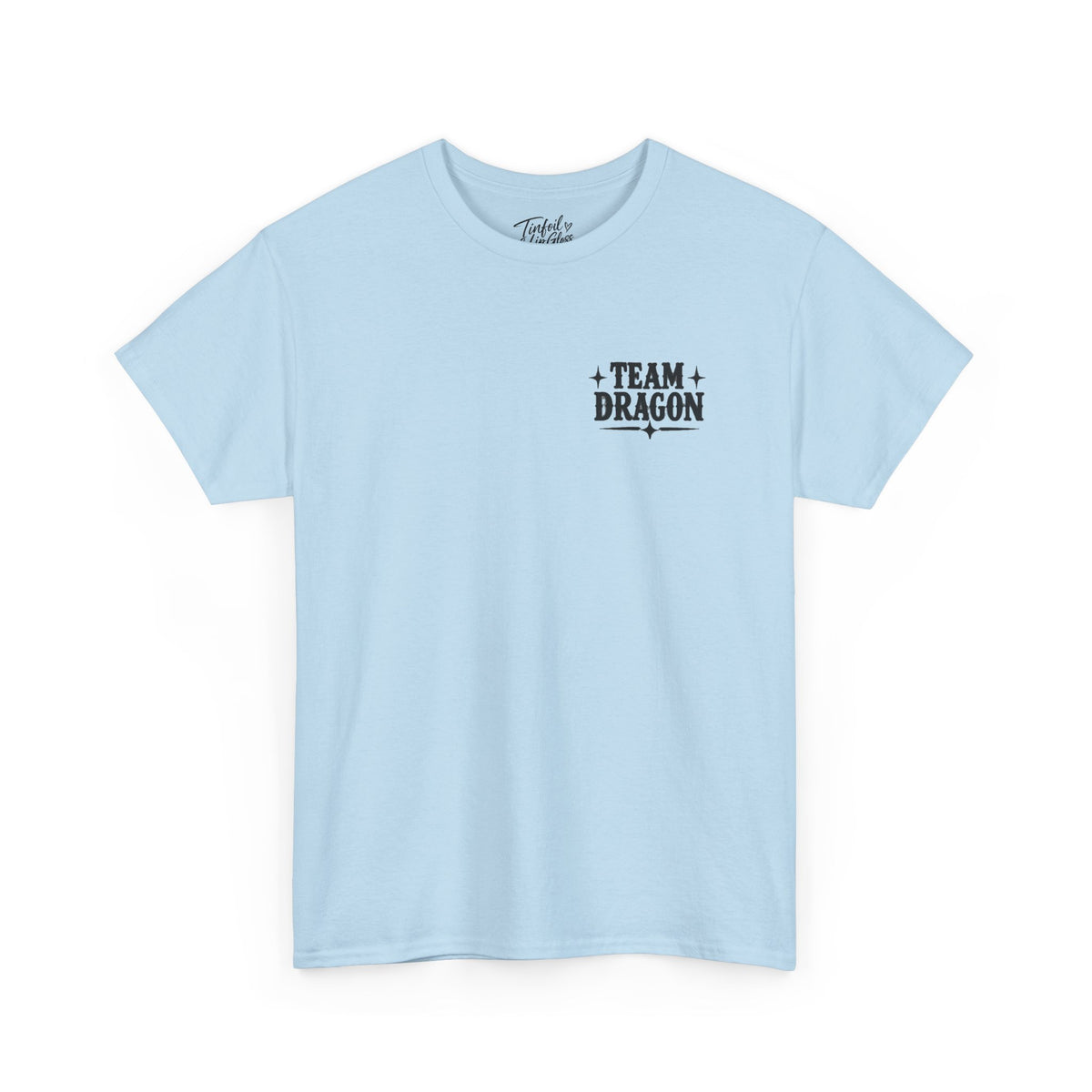 Team T-Rex vs Dragon Unisex Heavy Cotton Tee