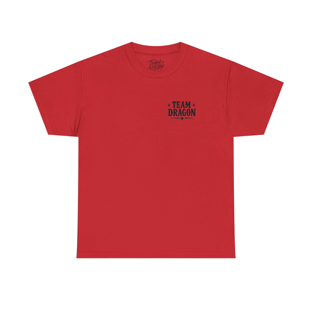 Team T-Rex vs Dragon Unisex Heavy Cotton Tee