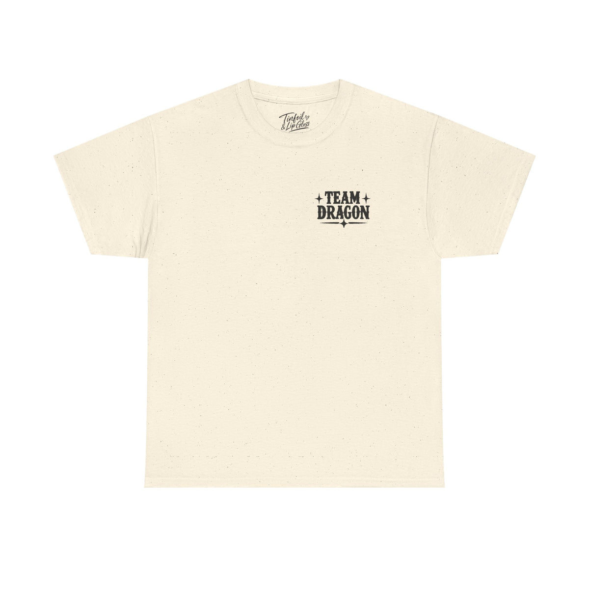 Team T-Rex vs Dragon Unisex Heavy Cotton Tee