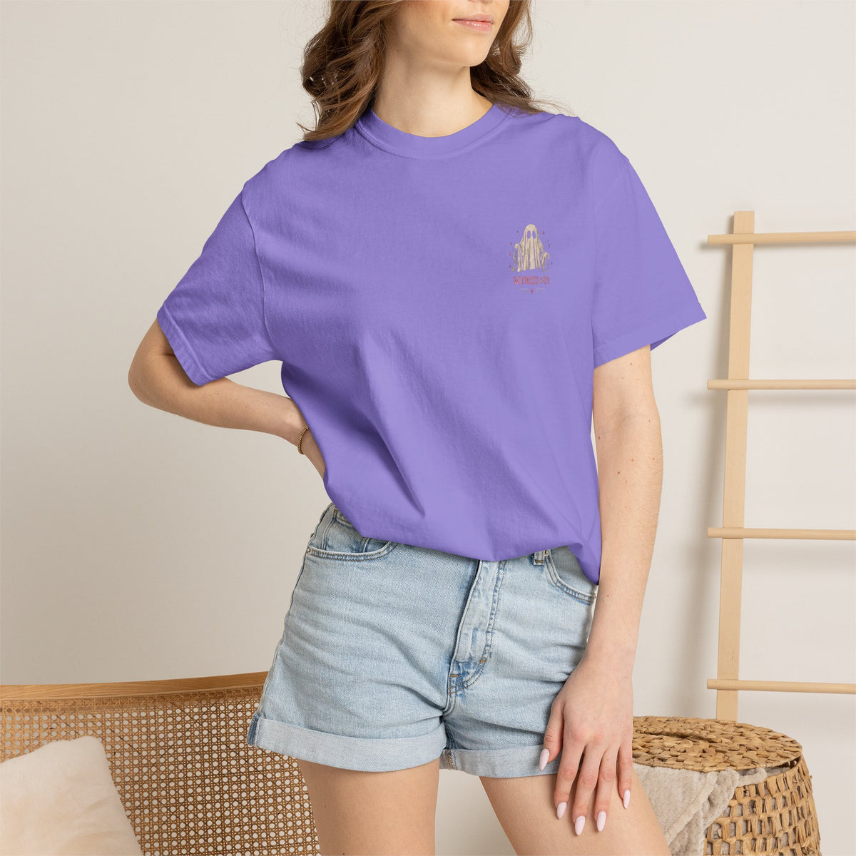 Normal people see ghosts ..Unisex Garment-Dyed T-shirt