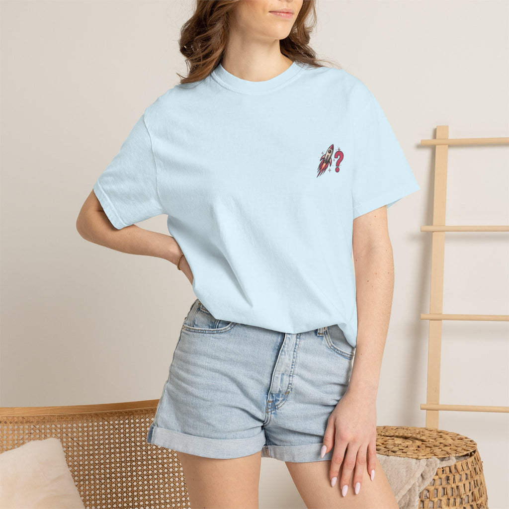 NASA never a straight answer Unisex Garment-Dyed T-shirt