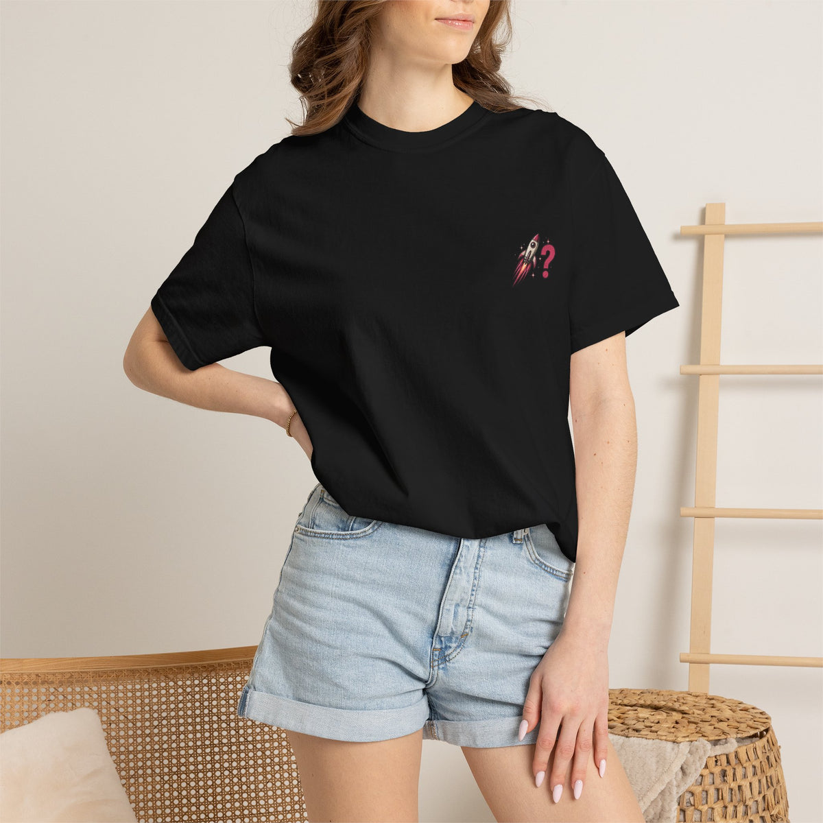 NASA never a straight answer Unisex Garment-Dyed T-shirt