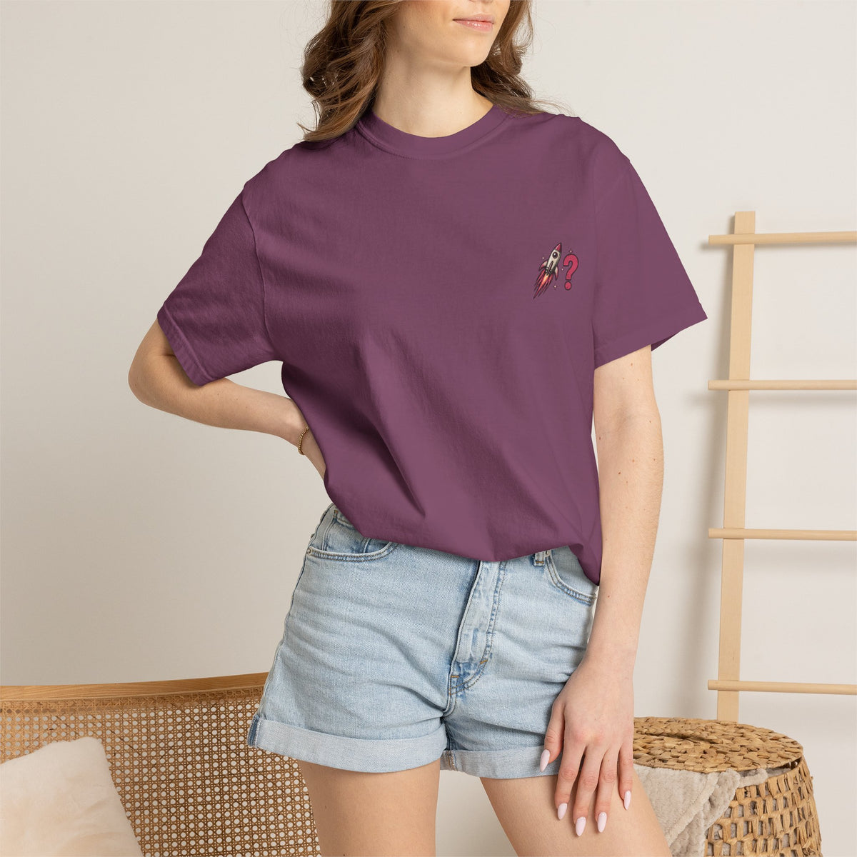 NASA never a straight answer Unisex Garment-Dyed T-shirt