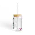 Iced Coffee & Classified Information Glass Tumbler – 16 oz