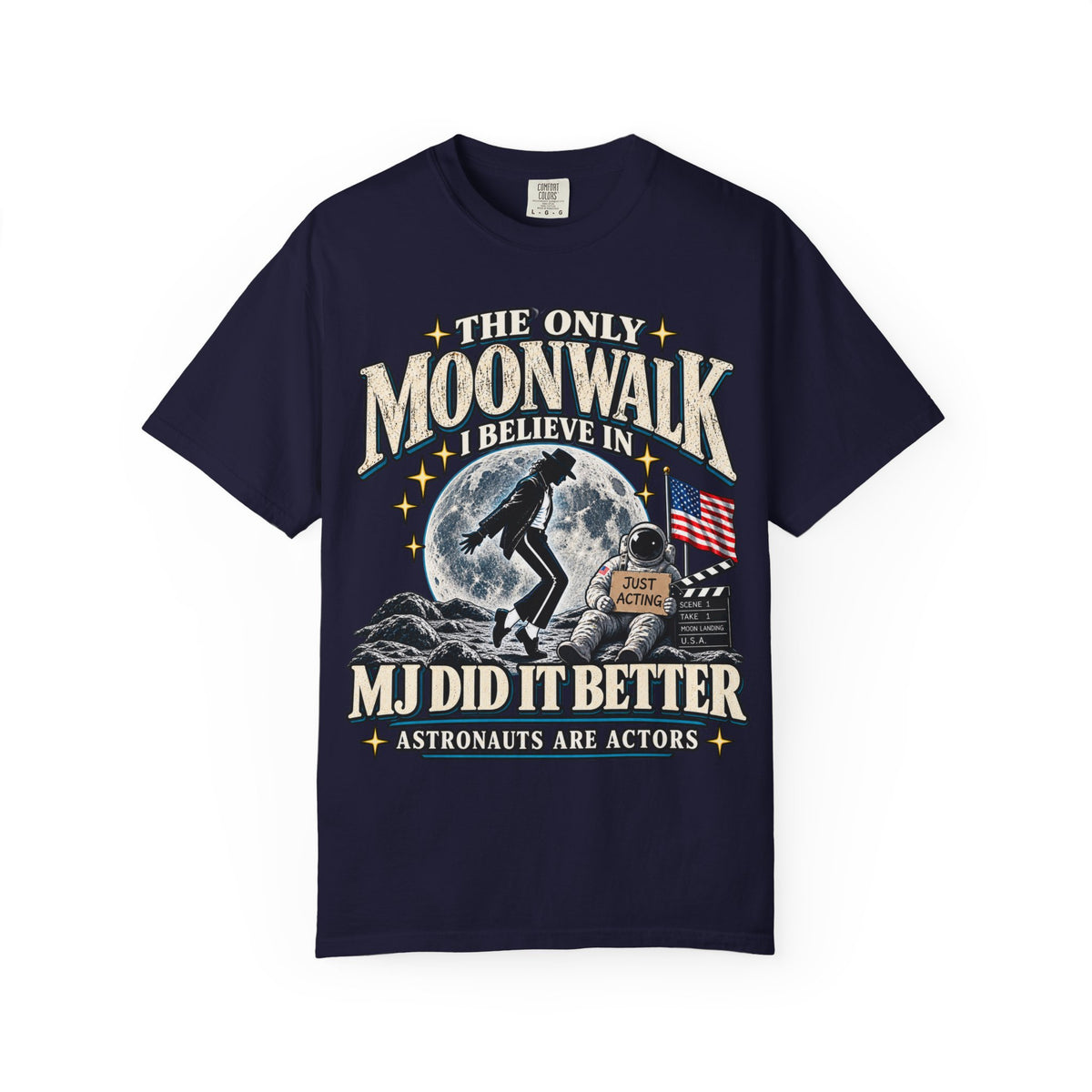 MJ Did It Better – Moonwalk Garment-Dyed Tee