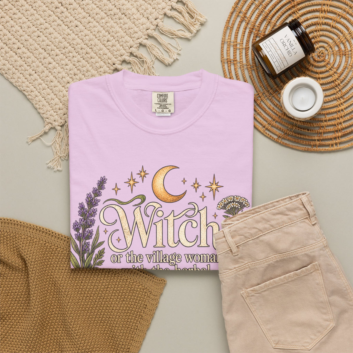 Witch or Village Healer? Garment-Dyed Tee 🌿🌙