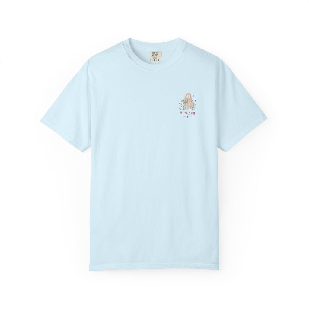 Normal people see ghosts ..Unisex Garment-Dyed T-shirt