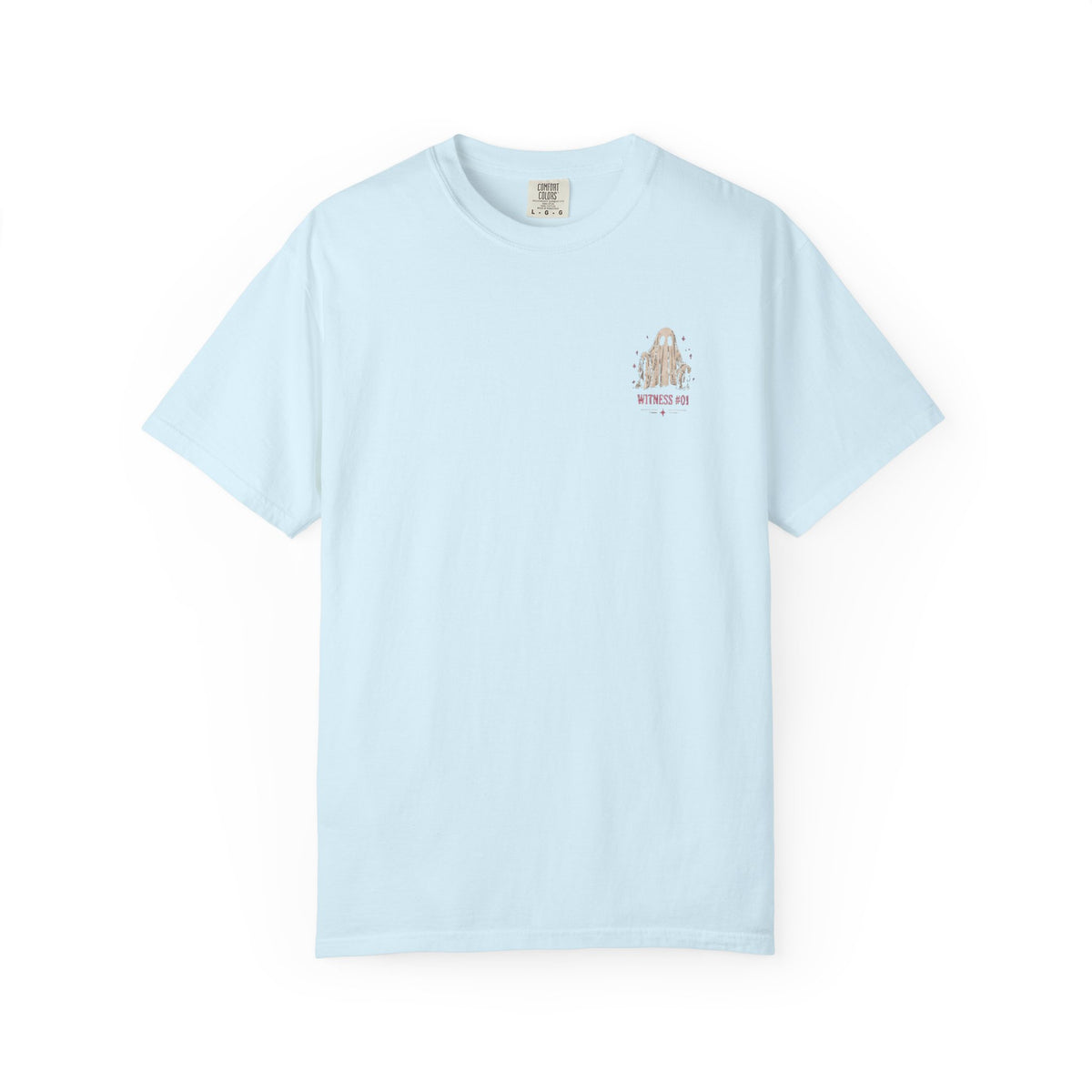 Normal people see ghosts ..Unisex Garment-Dyed T-shirt