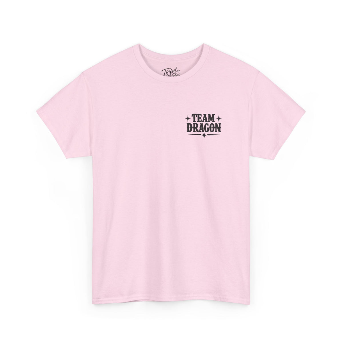 Team T-Rex vs Dragon Unisex Heavy Cotton Tee