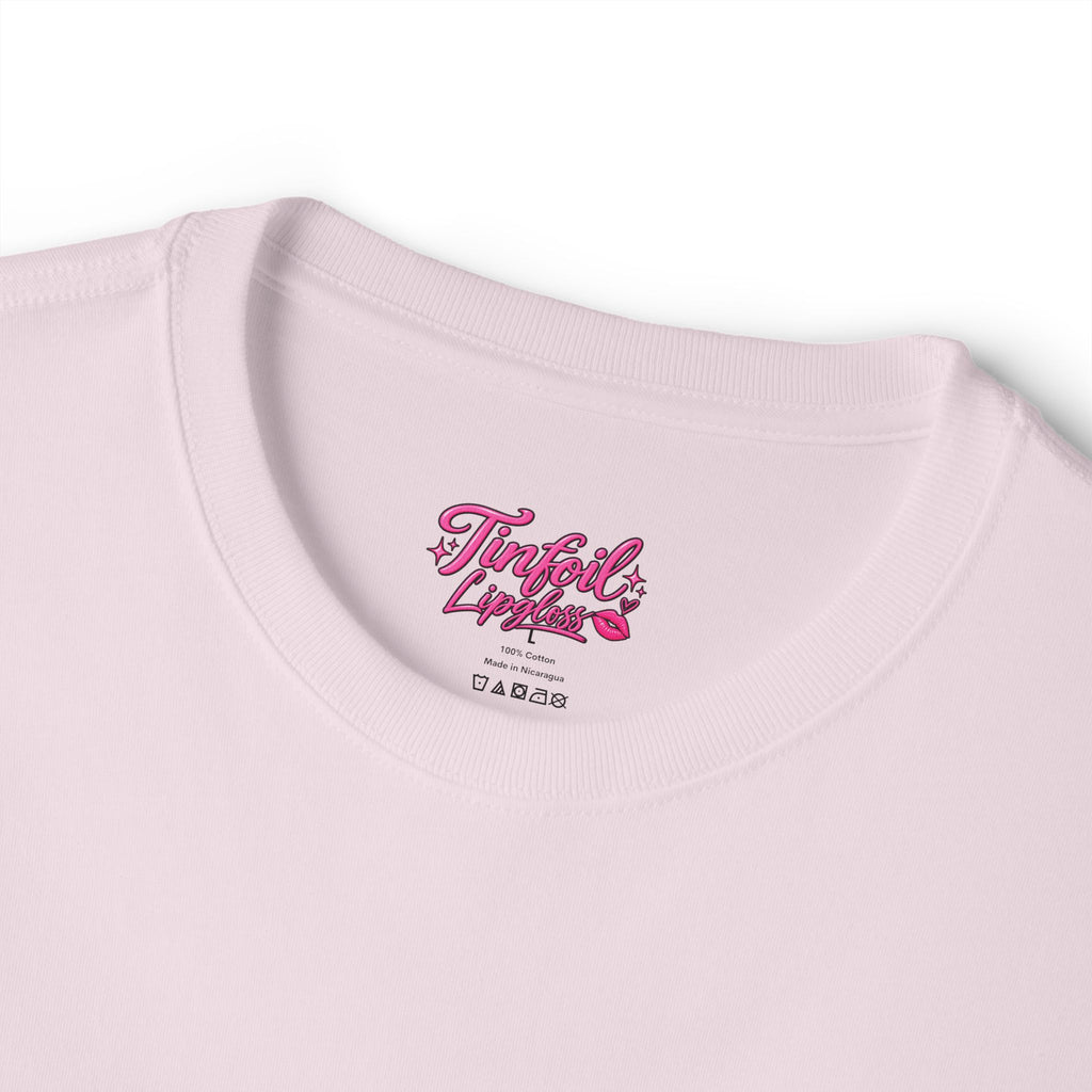 Never A Straight Answer front Unisex Oversized Boxy Tee