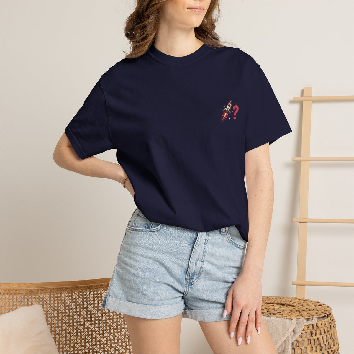 NASA never a straight answer Unisex Garment-Dyed T-shirt