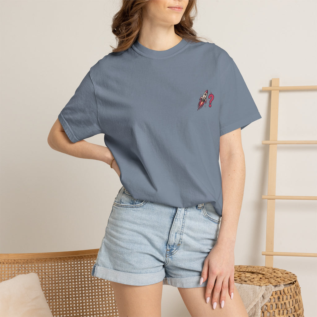 NASA never a straight answer Unisex Garment-Dyed T-shirt