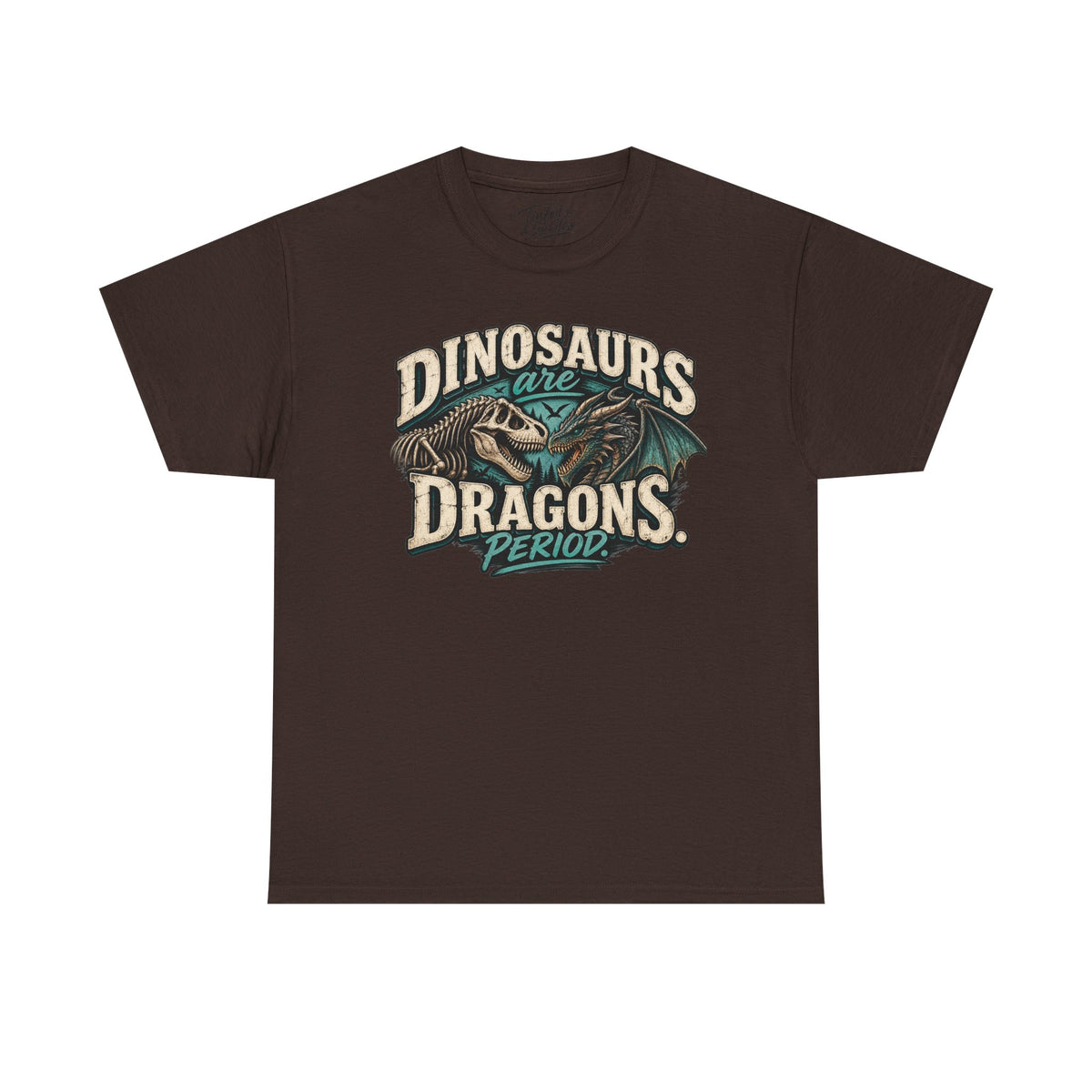 Dinosaurs are Dragons Unisex Heavy Cotton Tee
