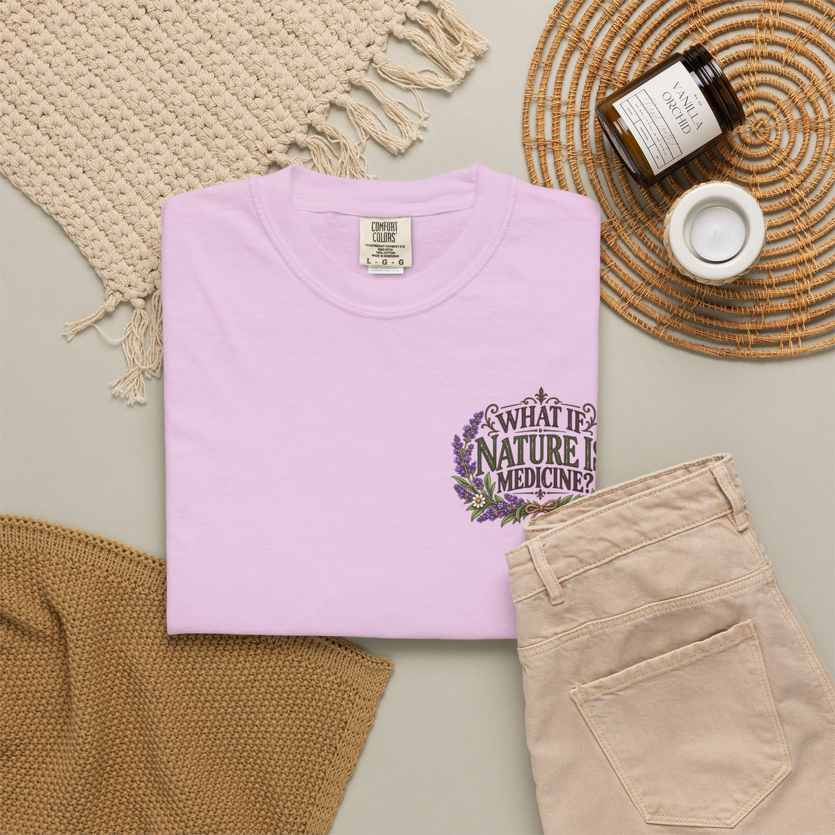 What If Nature Is Medicine? Garment-Dyed Tee