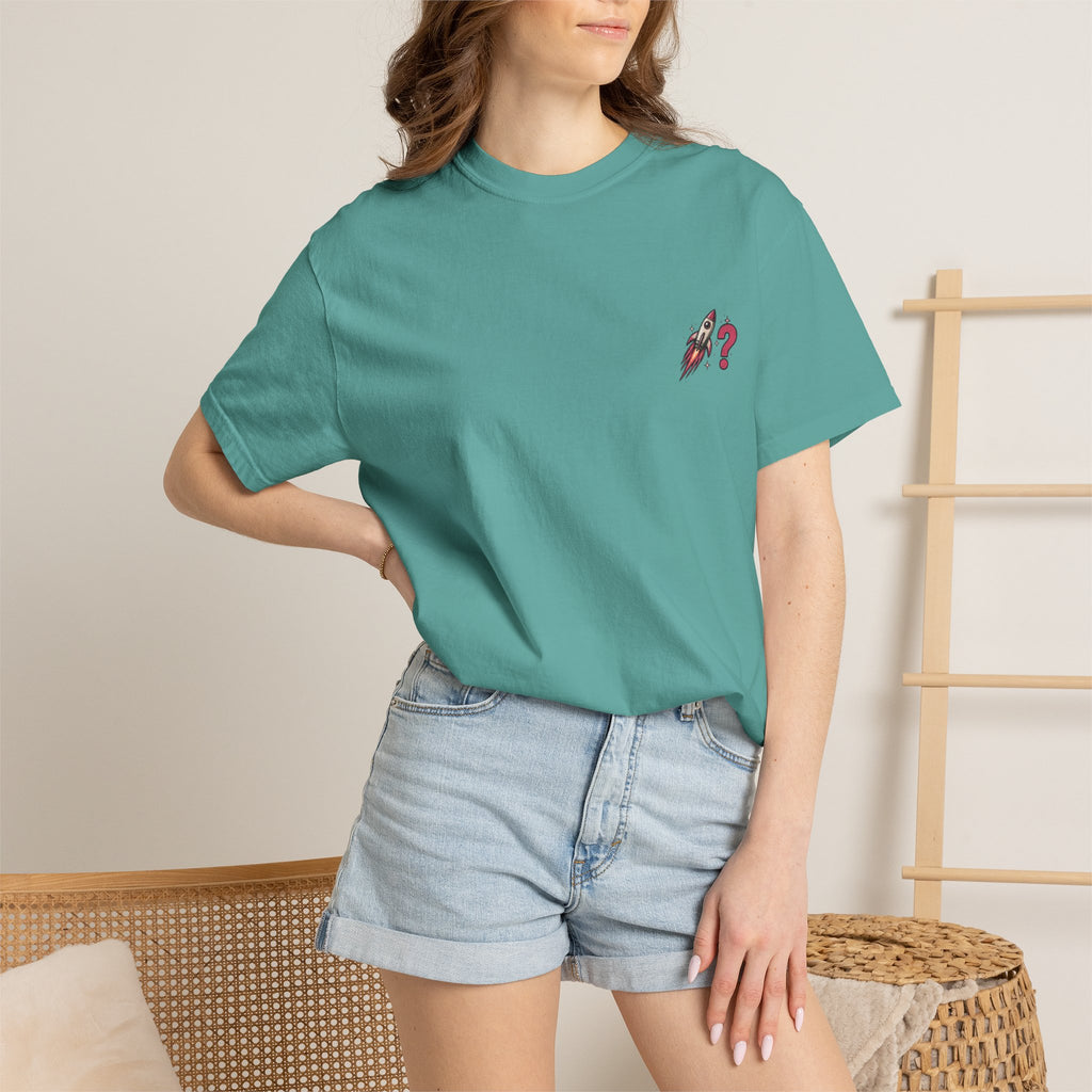 NASA never a straight answer Unisex Garment-Dyed T-shirt