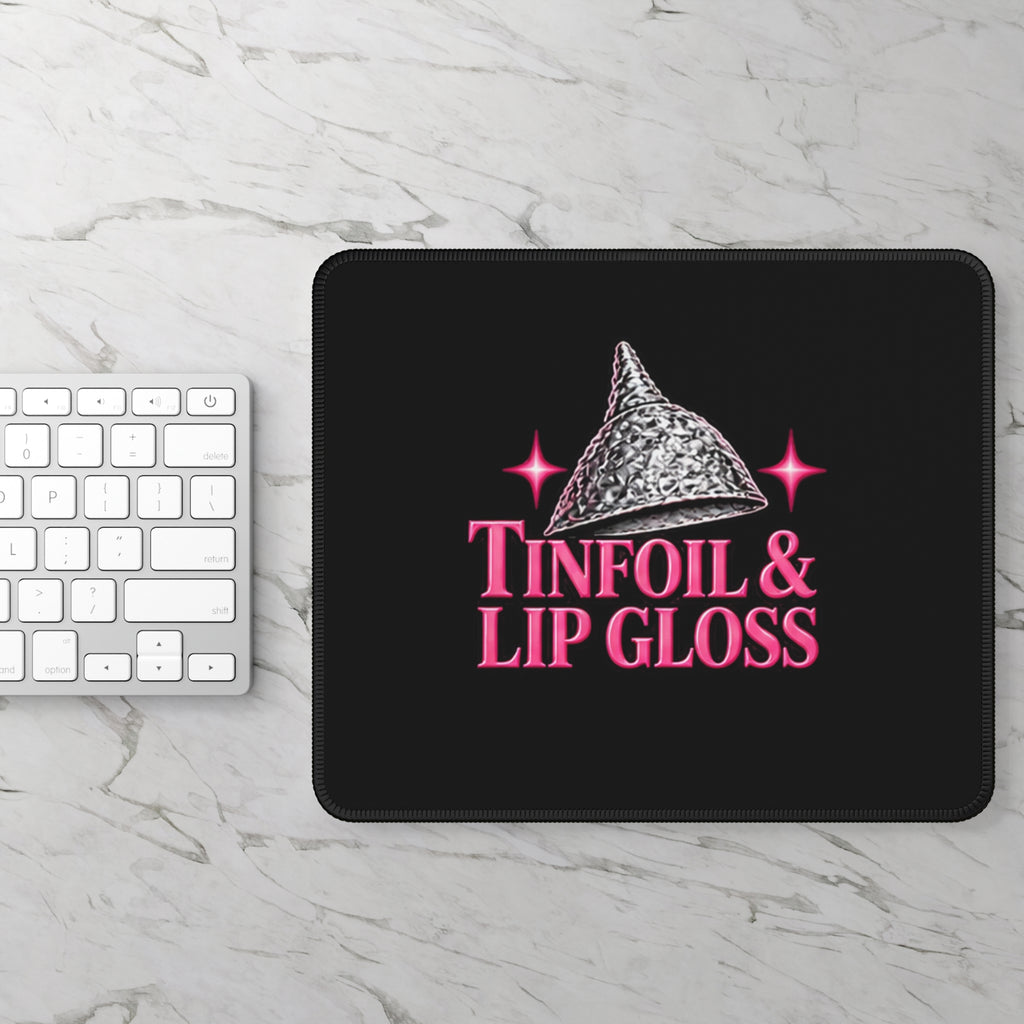 Tinfoil & Lip Gloss Mouse Pad