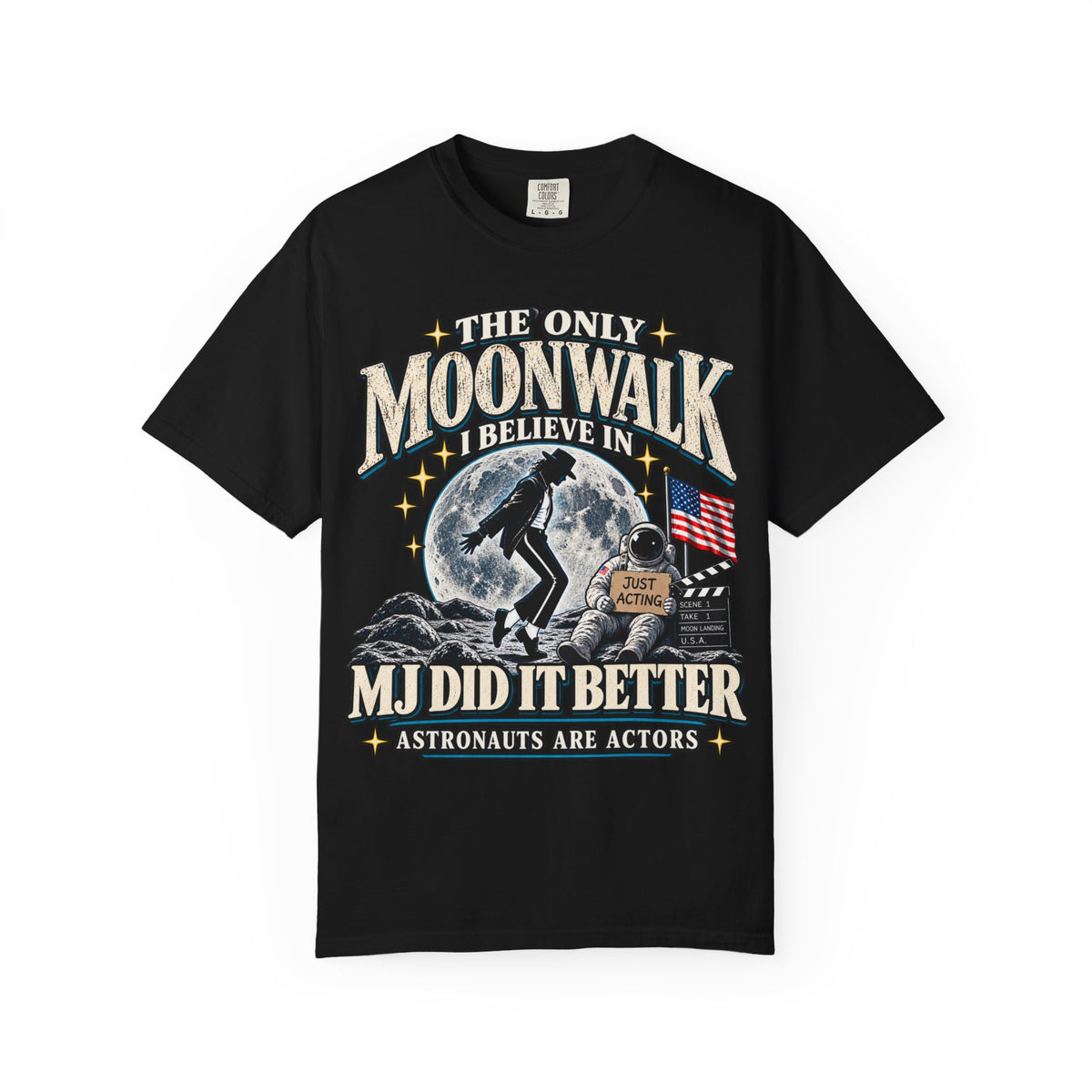 MJ Did It Better – Moonwalk Garment-Dyed Tee