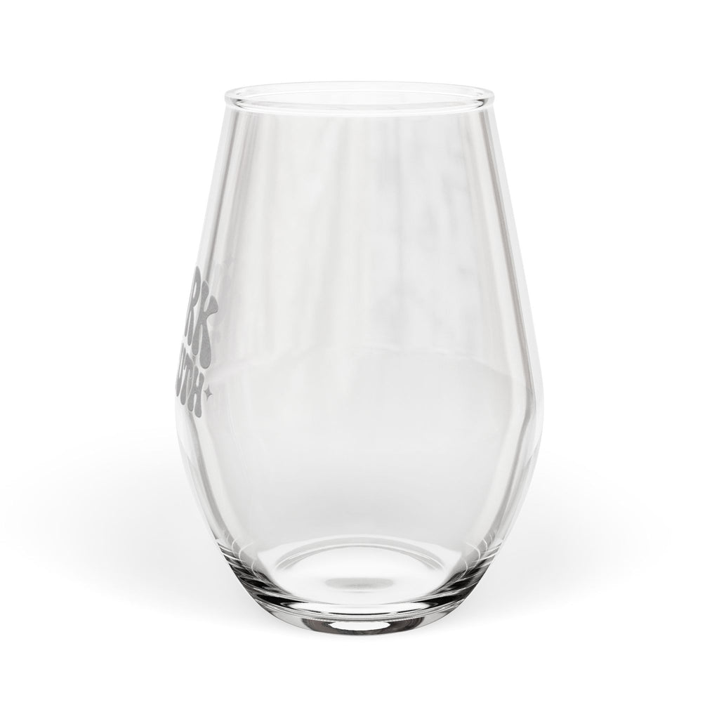 Uncork The Truth Stemless Wine Glass, 11.75oz