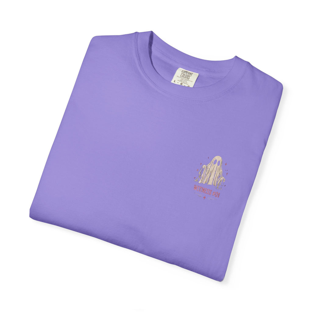 Normal people see ghosts ..Unisex Garment-Dyed T-shirt