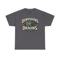 Dinosaurs are Dragons Unisex Heavy Cotton Tee