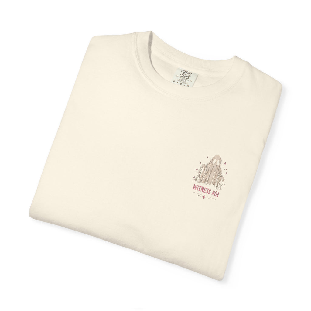Normal people see ghosts ..Unisex Garment-Dyed T-shirt